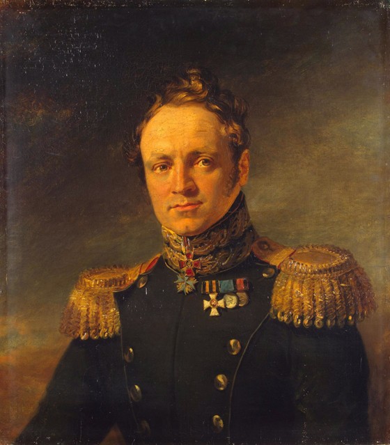 Portrait of Yevgeny Alexandrovich Golovin (1782-1858) de George Dawe