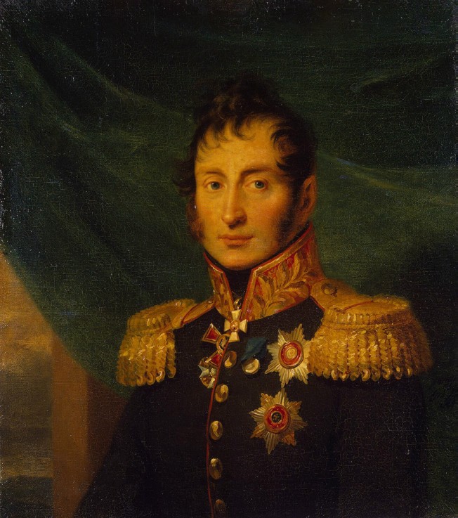 Portrait of Nikolai Alexeyevich Tuchkov (1765-1812) de George Dawe
