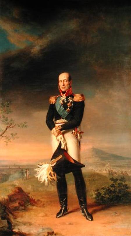 Portrait of Prince Mikhail Barclay de Tolly (1761-1818) de George Dawe