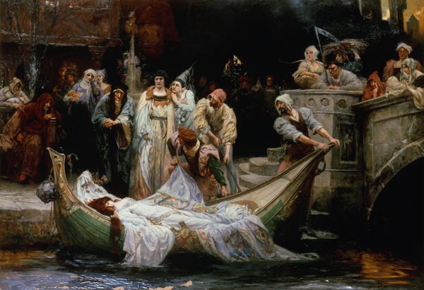 The Lady of Shalott de George Edward Robertson