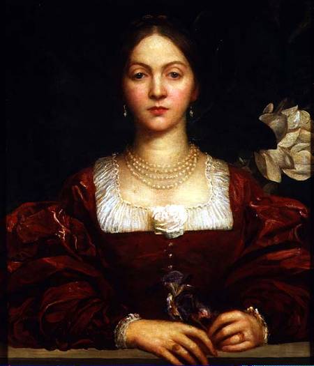 Portrait of Countess of Airlie de George Frederick Watts