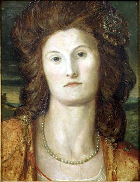 Portrait of Lady Ashburton (d.1857) de George Frederick Watts