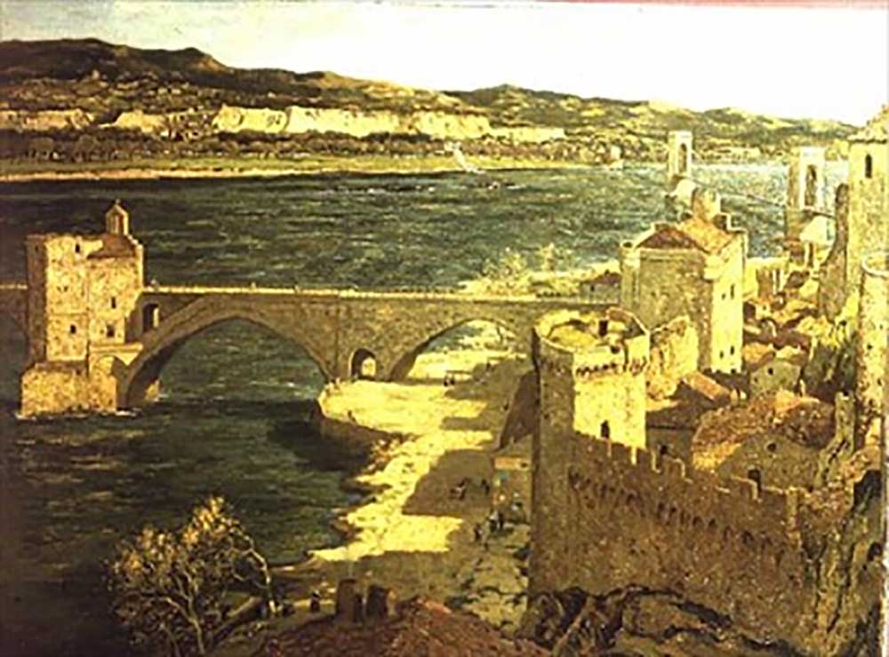 View of Avignon de George Graham