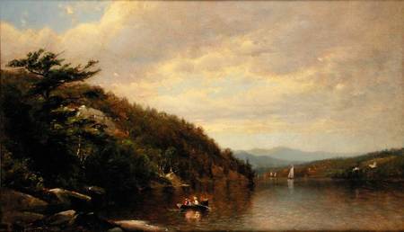 Boating on Lake George de George Henry Smillie