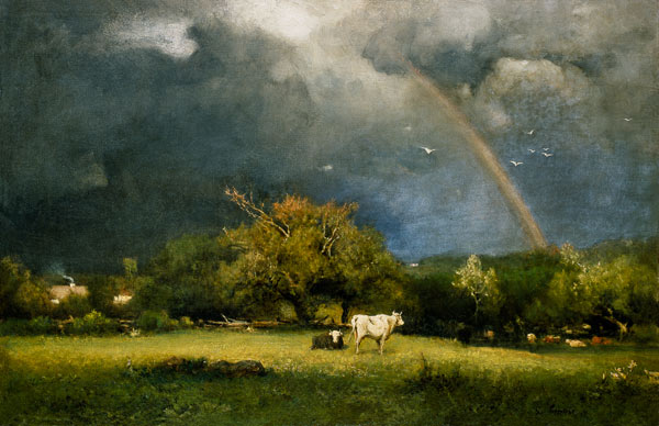 After the thunderstorm de George Inness