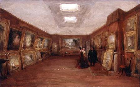 Interior of Turner's Gallery de George Jones
