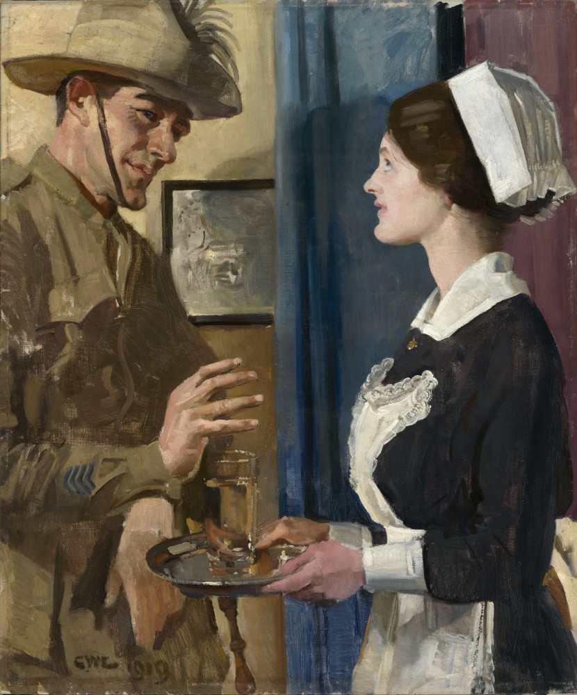 The Trooper and the Maid de George Lambert