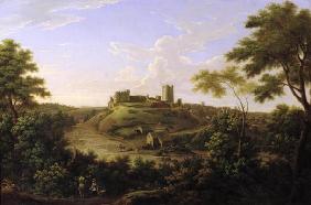 Richmond Castle, 1735 (oil on canvas)