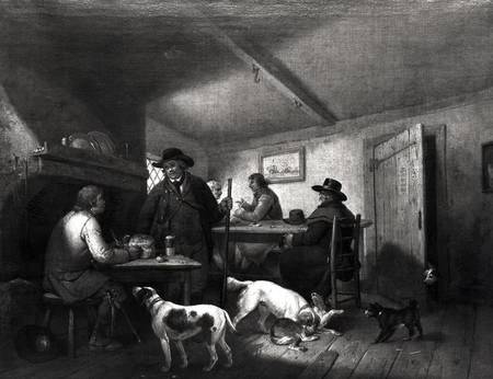 Interior of a Country Inn de George Morland