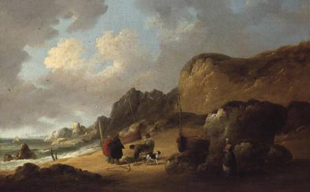 Pricing the Day's Catch de George Morland