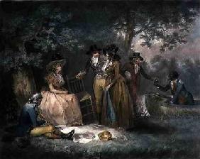 The Anglers' Repast, engraved by William Ward (1766-1826), pub. by J.R. Smith
