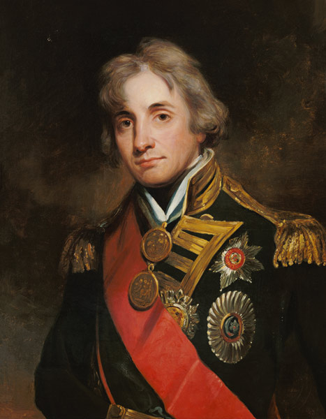 Portrait of Nelson (1758-1805) de George Peter Alexander Healy