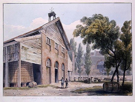 Messrs Beaufoy''s Distillery, formerly Cuper''s Gardens de George Shepherd