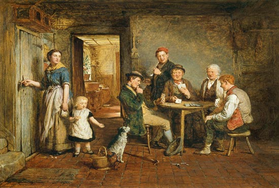 The Card Players de George Smith