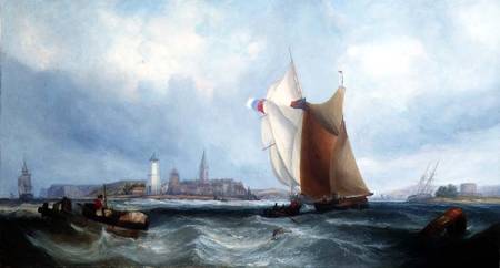 Shipping off the French Coast de George the Elder Chambers