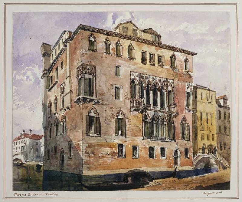 Palazzo Baldoer, Venedig. de George Edmund Street