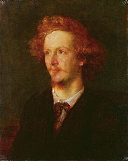 Portrait of Algernon Charles Swinburne (1837-1909) 1867 de George Frederic Watts