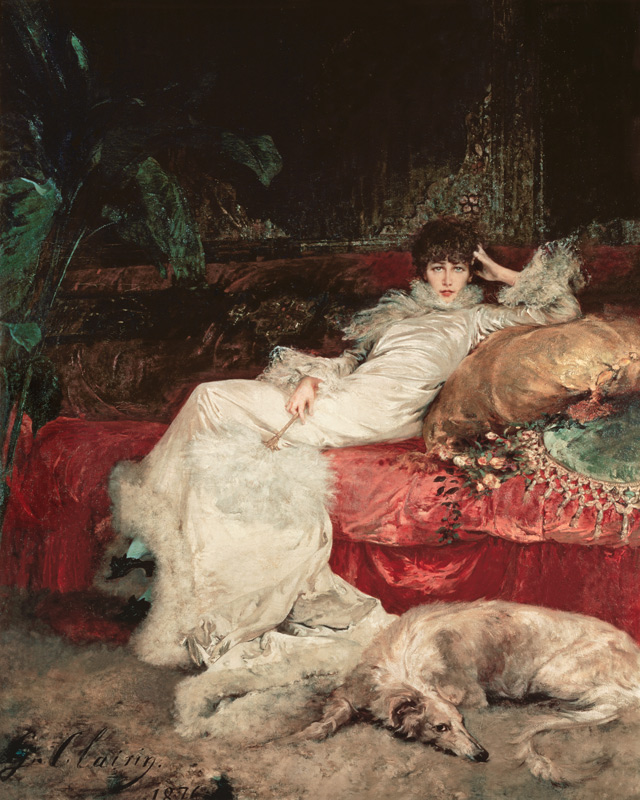 Sarah Bernhardt (1844-1923) de Georges Clairin
