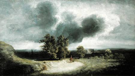 Landscape on the Outskirts of Paris de Georges Michel