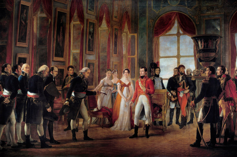 Napoleon receiving the senators and declaring himself emperor, 18th May 1804 de Georges Rouget