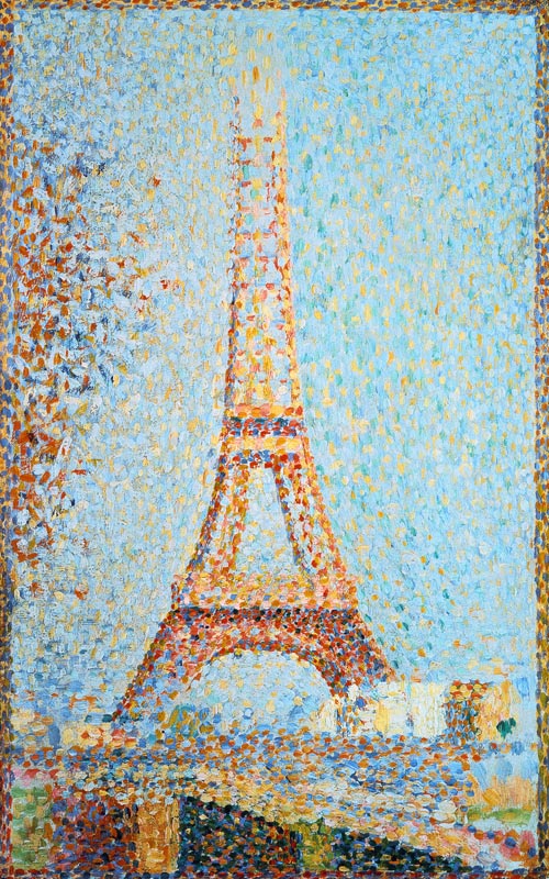 The Eiffelturm de Georges Seurat