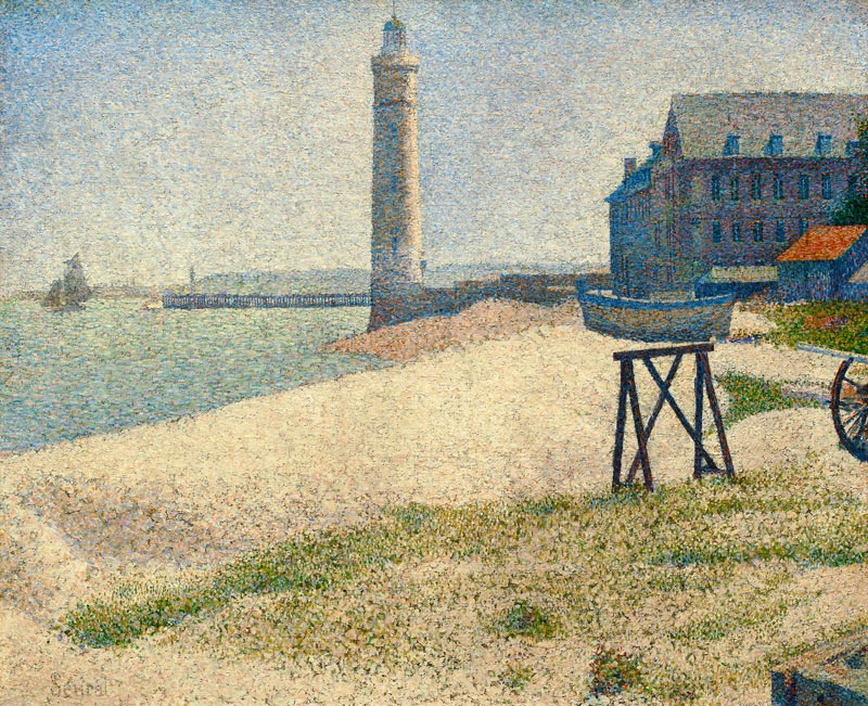 Lighthouse of Honfleur de Georges Seurat