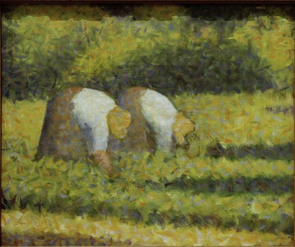 G.Seurat, Bäuerinnen bei der Arbeit de Georges Seurat