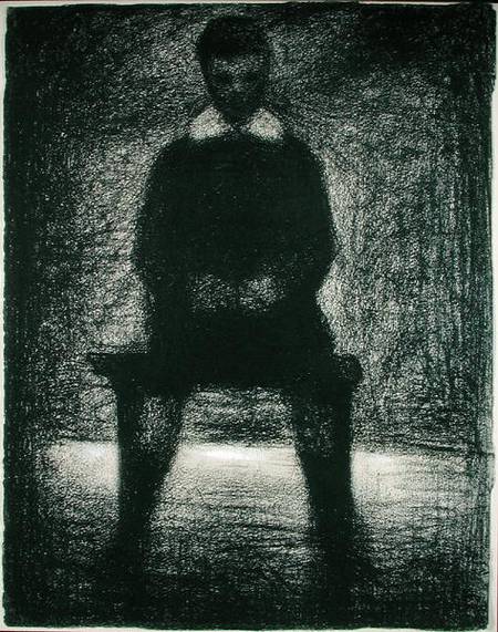 Maurice Appert Seated de Georges Seurat