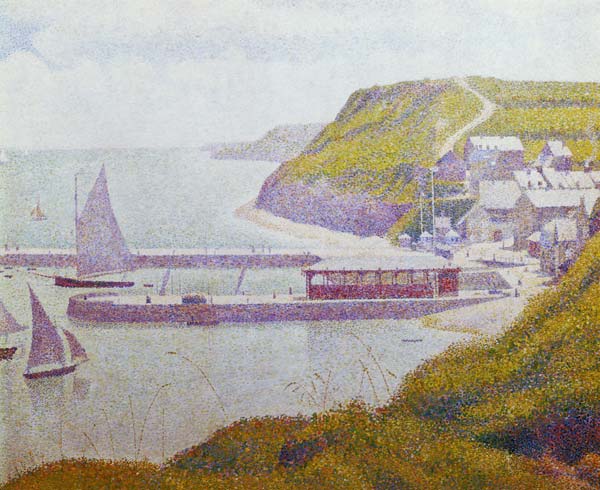 G.Seurat, Port-en-Bessin, avant-port de Georges Seurat