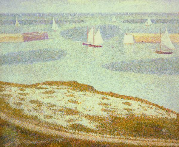 Seurat / Port-en-Bessin / Painting, 1888 de Georges Seurat