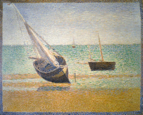 Low Tide at Grandcamp de Georges Seurat