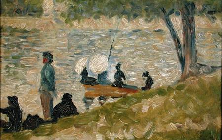 Study for A Sunday Afternoon on the Island of La Grande Jatte de Georges Seurat
