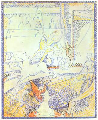 Circus (outline) de Georges Seurat