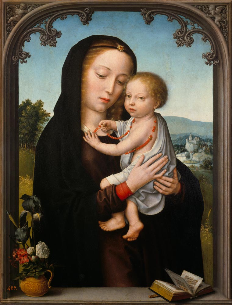 Virgin and Child de Gerard David