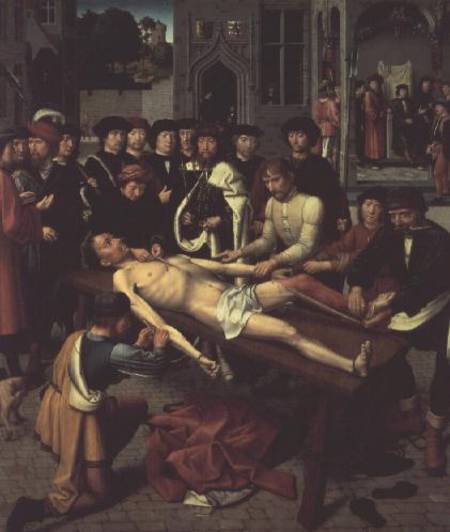 The Flaying of Sisamnes  (one of two panels de Gerard David