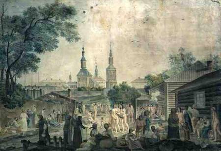 A Cure Bath in Moscow de Gerard de la Barthe