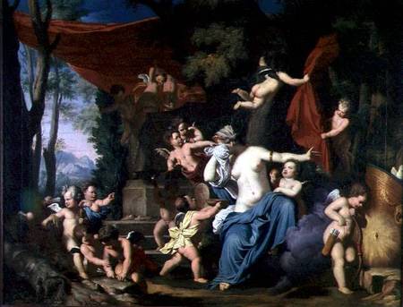 Venus Mourning Adonis de Gerard de Lairesse