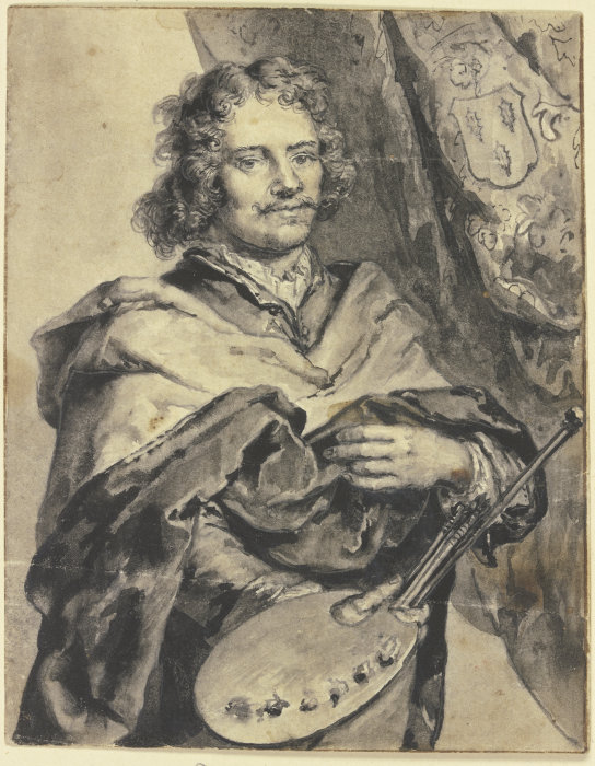 Porträt des Malers Hendrick ter Brugghen de Gerard Hoet d. Ä.