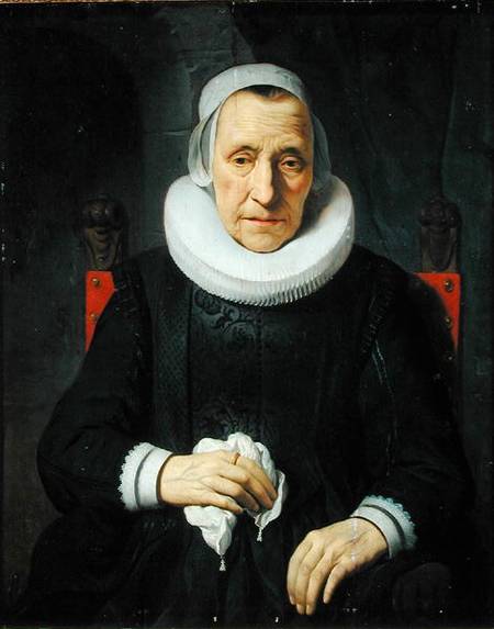 Portrait of an Old Woman de Gerbrand van den Eeckhout
