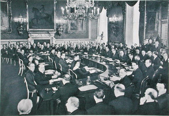 The St. James's Palace Conference, London, 19th March 1936, from 'Deutsche Gedenkhalle: Das Neue Deu de German Photographer, (20th century)