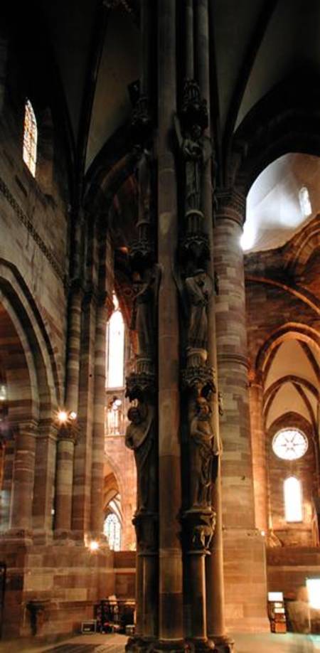 The Angels' Pillar, in the south transept de German School
