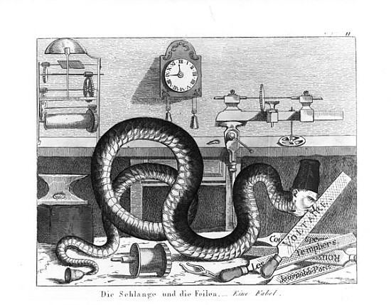 Fable of the Snake and the Files de German School