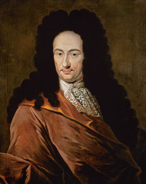 Portrait of Gottfried Wilhelm Leibniz (1646-1716) de German School