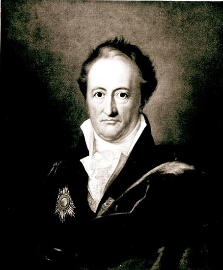 Johann Wolfgang Goethe (1749-1831) de German School