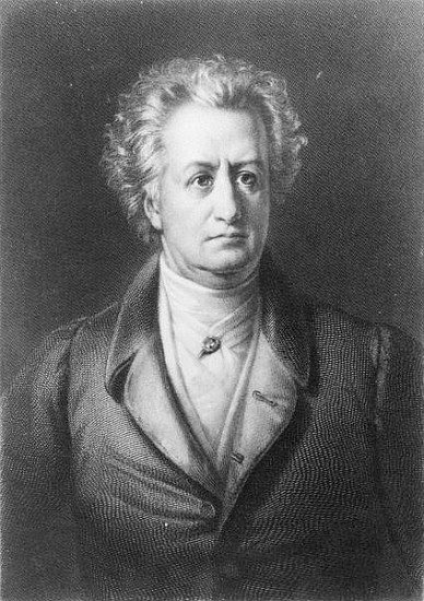 Johann Wolfgang Goethe (1749-1831) de German School