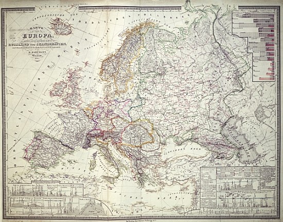 Map of Europe de German School