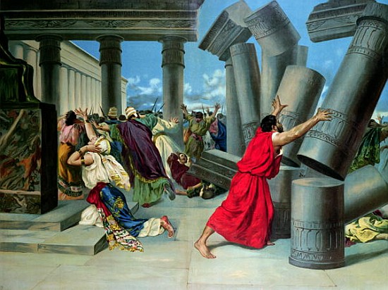 Samson and Delilah and the destruction of the Temple de German School