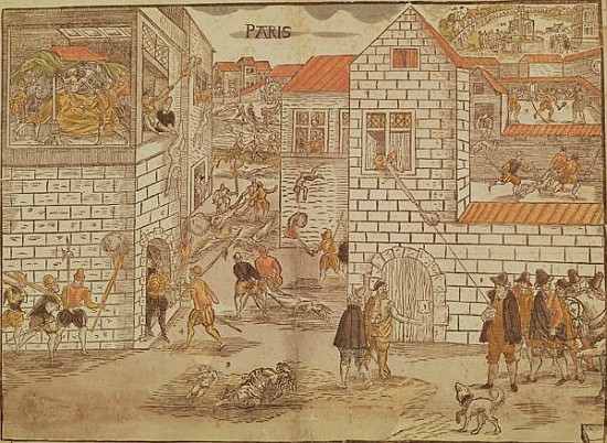 The St. Bartholomew''s Day Massacre, 1572, German, 16th century de German School