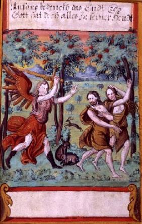 Adam and Eve Expelled from the Garden of Eden