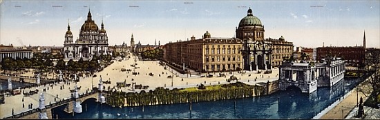 View of Berlin at the turn of the century de German School